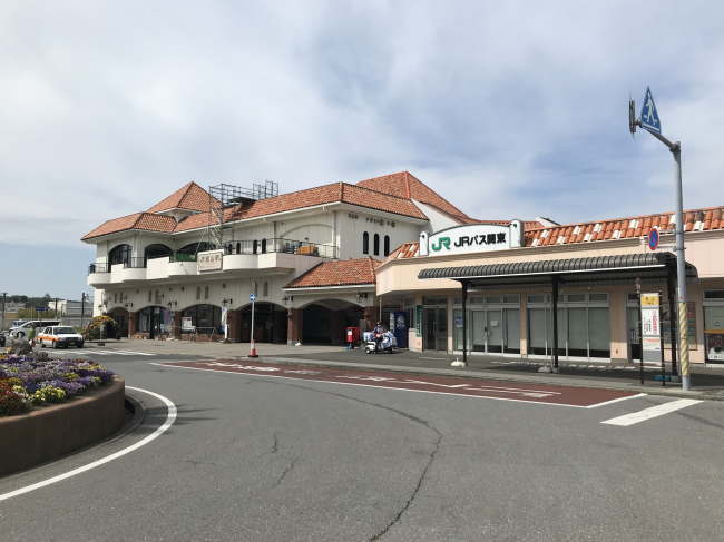 館山駅の外観