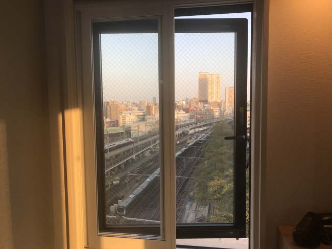 東京シティビューホテル田端ステーションからの景色