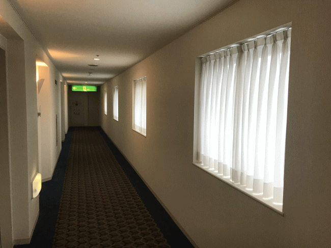 ザ・ニューホテル熊本の廊下