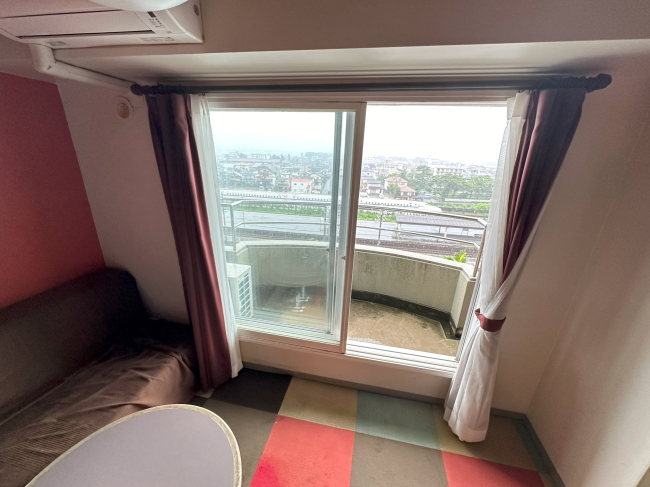 浜名湖弁天島リゾート THE OCEANのバルコニー・窓辺