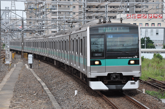 常磐線のＥ２３３系２０００番台