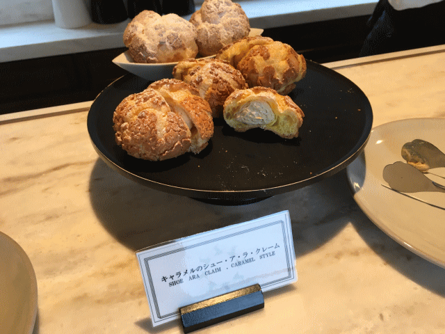 キャラメルのシュー・ア・ラ・クレーム