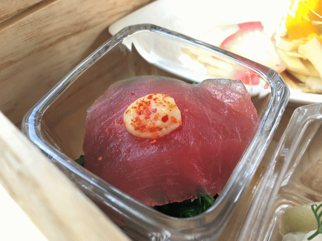 鮪赤身のぬた和え