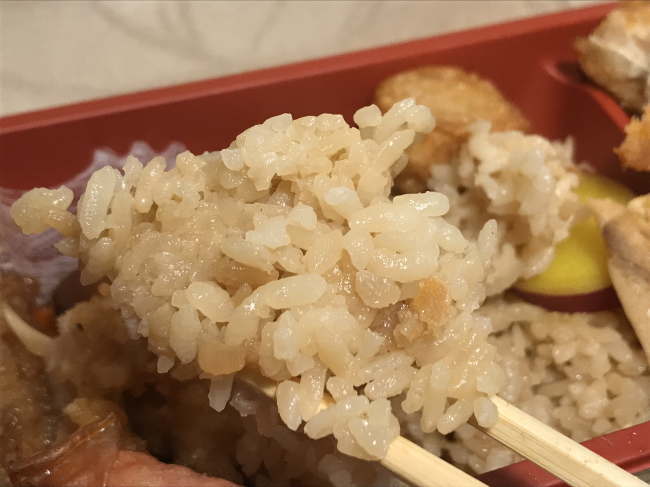 幸ふく弁当のご飯