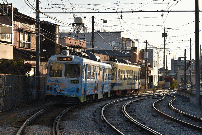 終点の後免町のとさでん交通