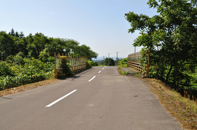 豊ヶ岡駅近くの札沼線の撮影地