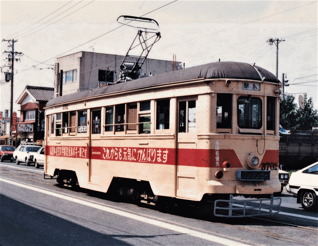 2007年（平成19年）に廃車されたモ3702