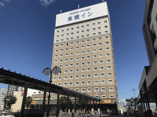 東横イン弘前駅前の外観