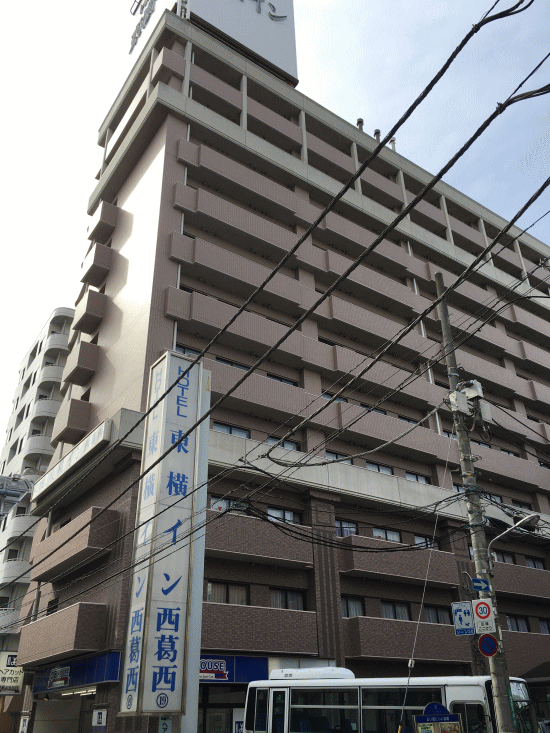 東横イン東西線西葛西の外観