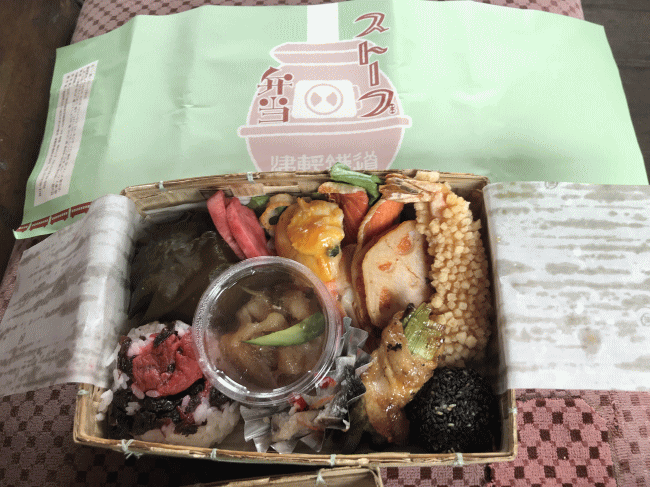 ストーブ弁当