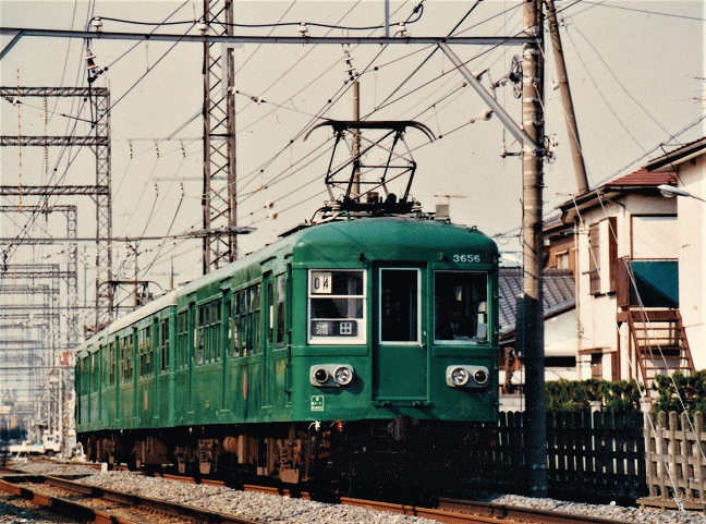 目蒲線・池上線の３０００系旧型電車