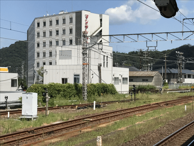 敦賀マンテンホテル駅前の外観