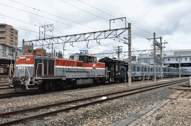 N3000形・N3110編成の甲種輸送（豊川）