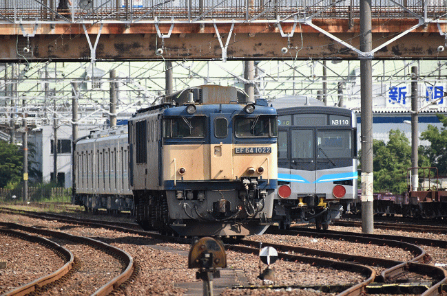 N3000形甲種輸送列車（笠寺）