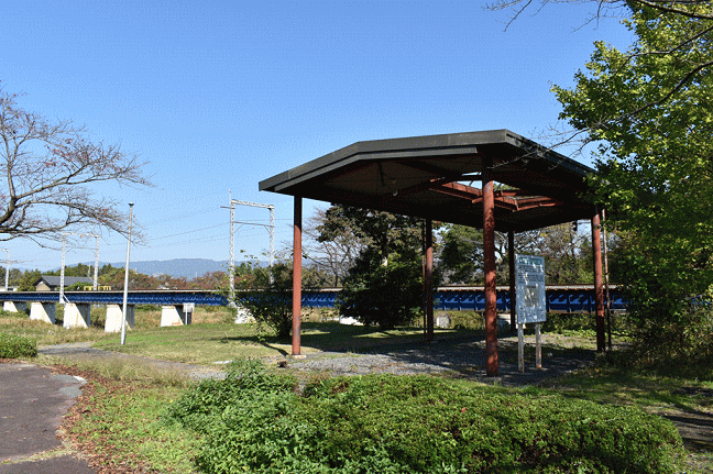 大安中央児童センターのの宇賀川鉄橋の撮影地