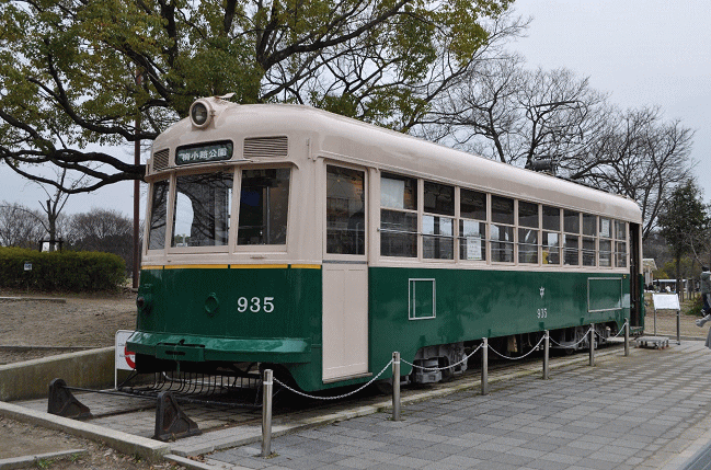 京都市電９３５号（梅小路公園）