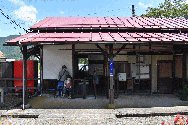 若桜鉄道の安部駅