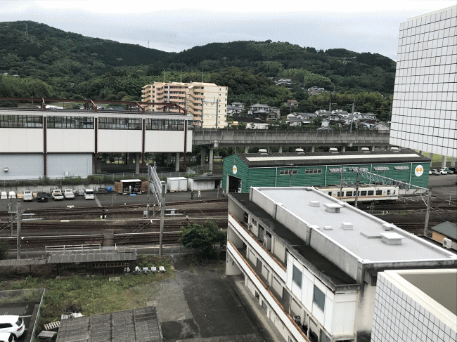 ホテルウイングインターナショナル出水からの眺望