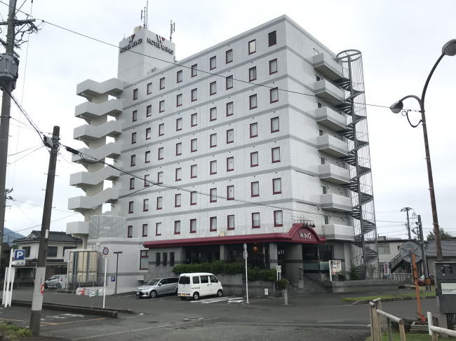 ホテルウイングインターナショナル出水の外観