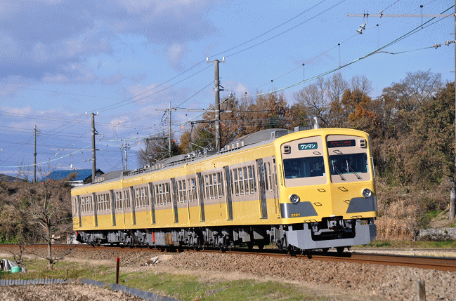 伊豆箱根鉄道駿豆線の有名撮影地で撮るイエローパラダイストレイン