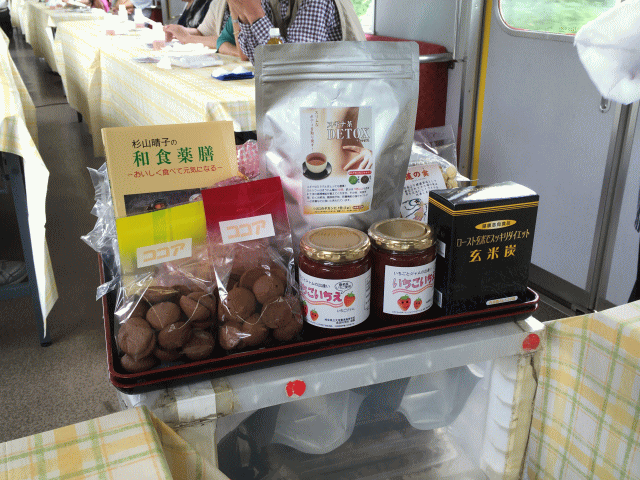 薬膳列車のお土産販売