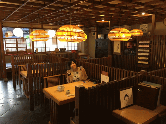 吉田屋美濃錦の店内の様子